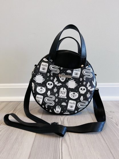 Circle Handle/Crossbody/Backpack - Witchy Magic