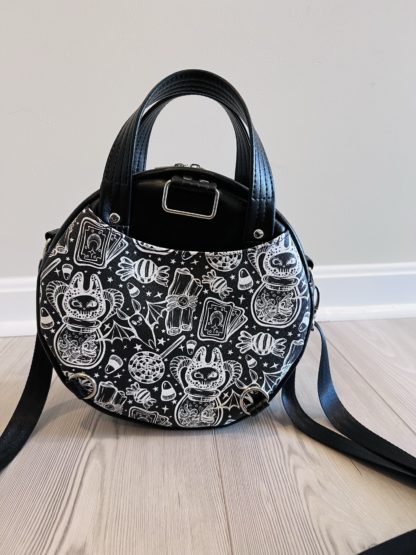 Circle Handle/Crossbody/Backpack - Halloween Sketch - Image 5