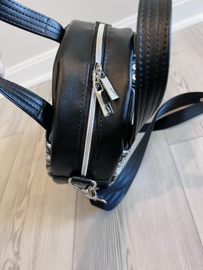 Circle Handle/Crossbody/Backpack - Lace Bats - Image 3