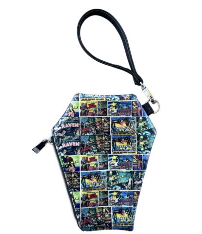 Coffin Wristlet - Old School Horror Movies - Image 2