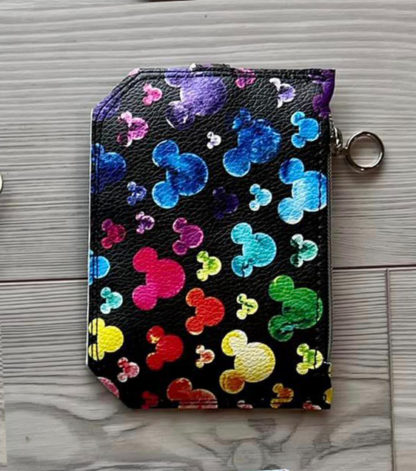 Pocket Pal Wallet - Mickey Rainbow Heads - Image 2