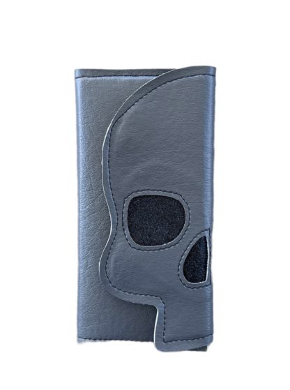 Skull Wallet – Gray (Black Sparkle Eyes) - Image 2