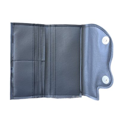 Skull Wallet – Gray (Black Sparkle Eyes) - Image 5