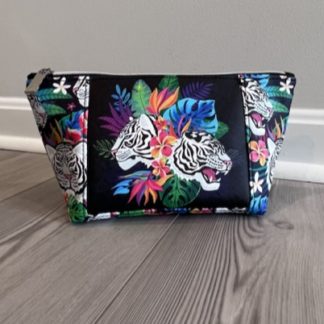 Makeup Bag - Tiger and Jungle