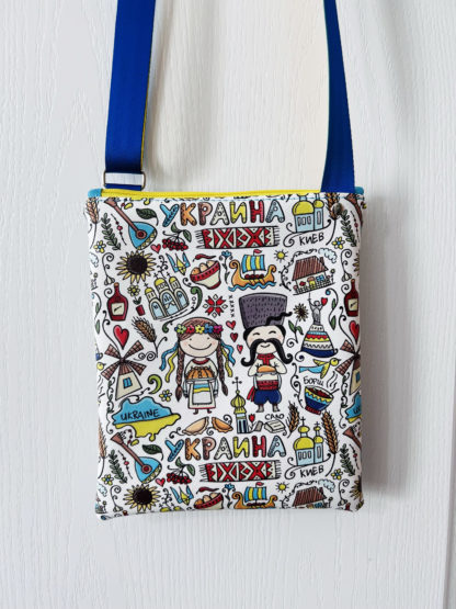 *PRE-ORDER* Slim Crossbody - Ukraine Cartoon - Image 2