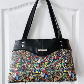 Sweetheart Handbag - Ukraine Doodles