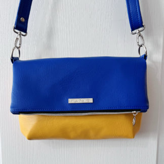 Foldover Crossbody - Ukraine Flag Colors