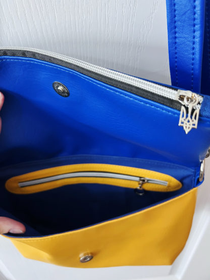 Foldover Crossbody - Ukraine Flag Colors - Image 3
