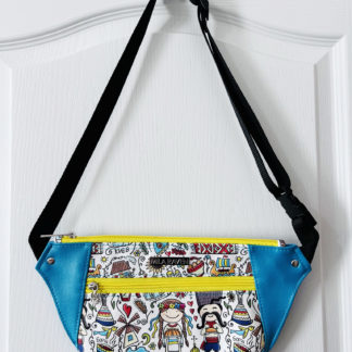 Slim Fanny Pack - Ukraine Cartoon