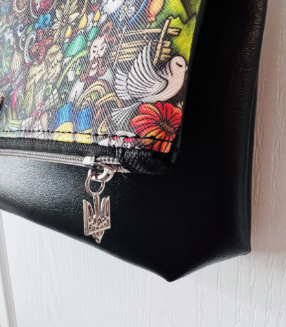 Foldover Crossbody - Ukraine Doodles - Image 4