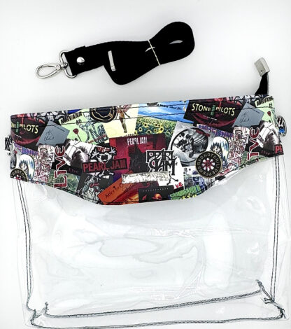 Trista Concert Crossbody - Clear 90's Alternative Bands (Bush, Nirvana, Pearl Jam) - Image 5