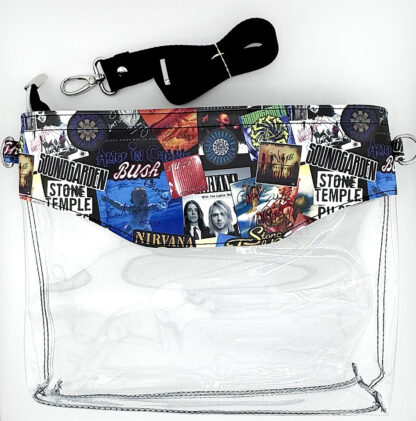Trista Concert Crossbody - Clear 90's Alternative Bands (Bush, Nirvana, Pearl Jam) - Image 6