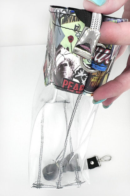 Trista Concert Crossbody - Clear 90's Alternative Bands (Bush, Nirvana, Pearl Jam) - Image 9