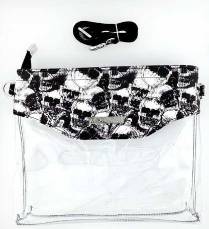 Trista Concert Crossbody - Clear Skulls - Image 7