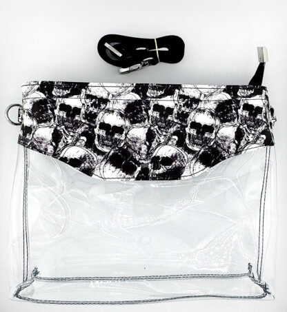 Trista Concert Crossbody - Clear Skulls - Image 8