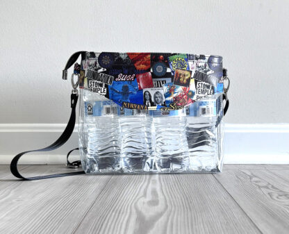 Trista Concert Crossbody - Clear 90's Alternative Bands (Bush, Nirvana, Pearl Jam) - Image 2