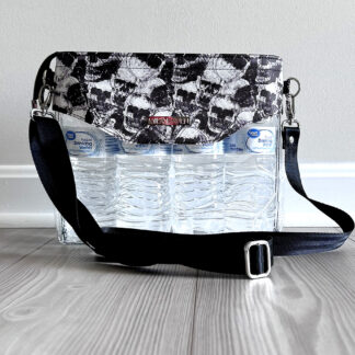 Trista Concert Crossbody - Clear Skulls