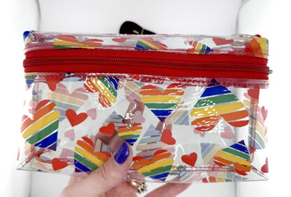 Concert Crossbody - Pride Clear Heart Rainbows - Image 8